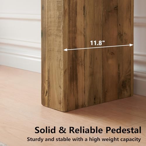 Reclaimed Solid Wood Console Table - Image 2