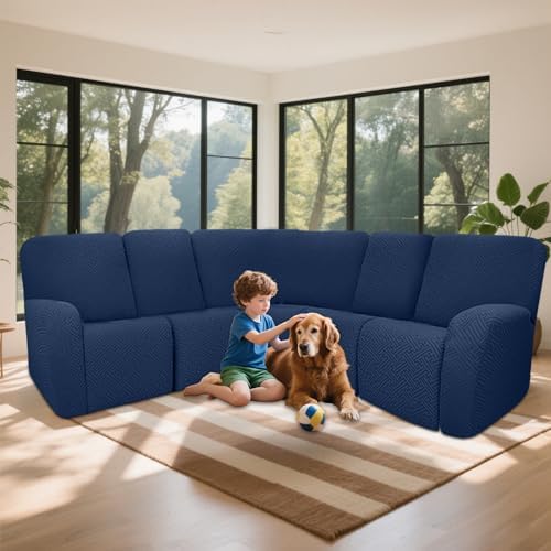 100% Waterproof Sectional Recliner Couch Covers - Image 2