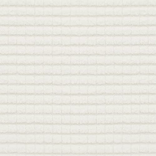 Easy-Going 8 Pieces Recliner Couch Stretch Sofa Slipcover Cream - Image 7