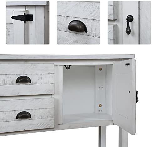 LKTART Solid Wood Console Table - Image 5