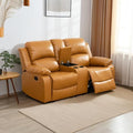 A Ainehome Living Room Furniture Set Leather Recliner Sofa Set Loveseat Chair by AAinehome