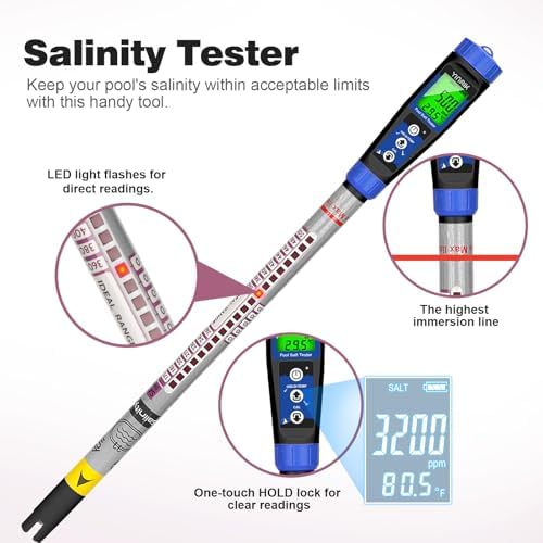 YINMIK Truncheon Salt Meter Digital Salinity Tester - Image 5