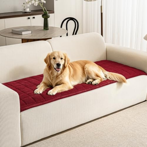 Couch Covers for Dogs, Non Slip Washable Pet Couch Covers for Sofa by PJLZJFBY