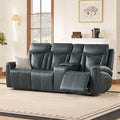 CHITA Zero Gravity Leather Power Reclining Sofa, 3-Seat by Unknown
