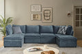 HULALA HOME Modular Sectional Sofa by HULALAHOME