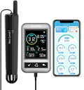 kactoily Long-Range WiFi Aquarium Water Quality Monitor – 7 Parameter Digital by kactoily