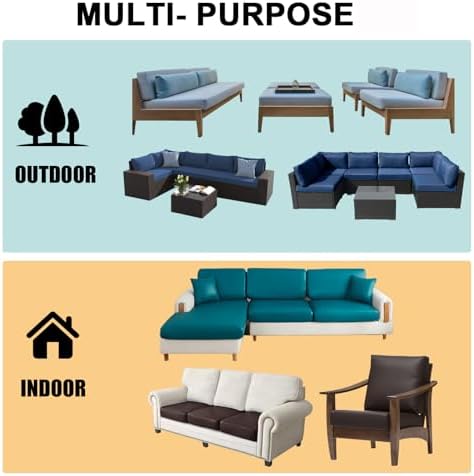 UNBBRRL Stretch Sofa Seat Cushion Cover - Image 7