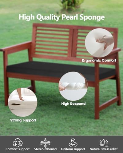 Bench Cushion 32x12x2 inches, Strengthen Waterproof Outdoor Seat Cushions - Image 4