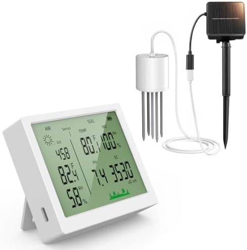 7-in-1 Soil Moisture Meter for Plants by FIHECAL
