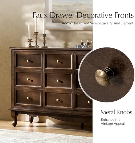HULALA HOME Transitional Solid Wood Sideboard - Image 5