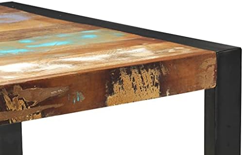 Console Table 43.3"x13.8"x29.9" Solid Reclaimed Wood, End Tables, Accent Tables - Image 5