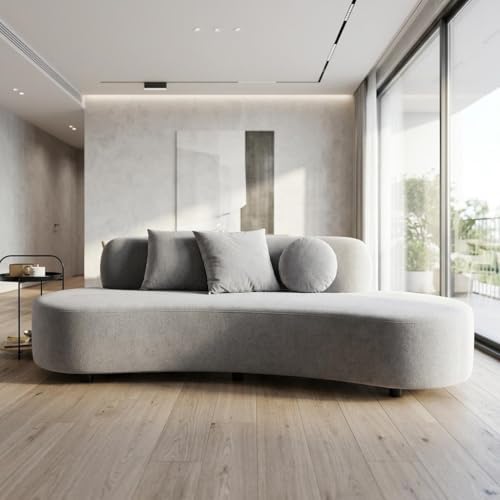 Container Furniture Direct 90" Curved Sofa - Image 2