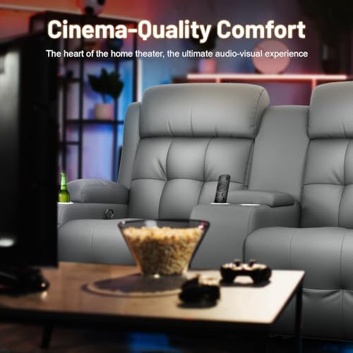 RV Loveseat Recliner Sofa, Home Theater Seating - Image 6