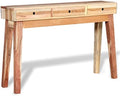 Vintage Style Console Table Solid Reclaimed Wood by Unknown