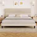 GRUSIGN King Size Platform Bed Frame by GRUSIGN