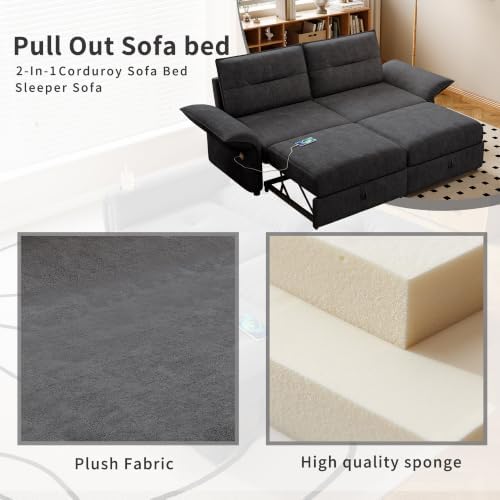 Queen Sleeper Sofa Bed - Image 6