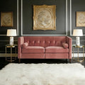 58" Velvet Sofa, 2-Seater Couch by Dreamsir