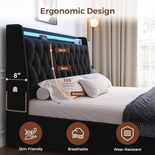 Jocoevol King Size Bed Frame - Image 6