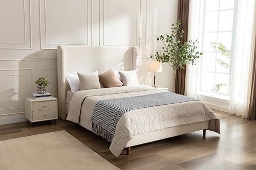 Upholstered Bed Frame Queen Size - Image 6