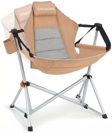 KingCamp Hammock Camping Chair, 400lbs Heavy Duty Swing Chairs by KingCamp