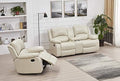 Betsy Furniture Faux Leather Reclining Couch Set, Living Room Furniture Set by BetsyFurniture