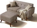 Kingfun 65" W Loveseat Sofa by KINGFUN-Anexcitingoption