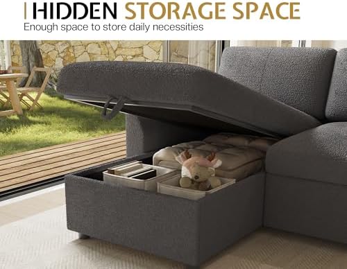 AMERLIFE Sofa Bed, Sleeper Sofa - Image 6