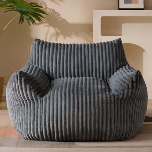 Giant Plush Bean Bag Chair for Adults by Gericco