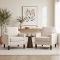 VKNOW Accent Chairs Set of 2, Modern Upholstered Armchairs by VKNOW