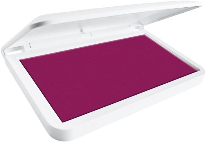 COLOP Make Series, Ink Stamp Pads, with Non-Toxic Premium Ink, Water-Based Acid-Free (Cozy Red, Make 1-1-15/16" x 3-1/2")