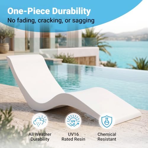 Aqua Outdoors Pool Lounge Chairs, Pool Chairs - Image 4
