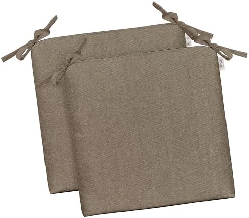 RSH DECOR: Sunbrella Foam Chair Cushions Set of 2 | 17" x 17" x 2" | by RSHDECOR