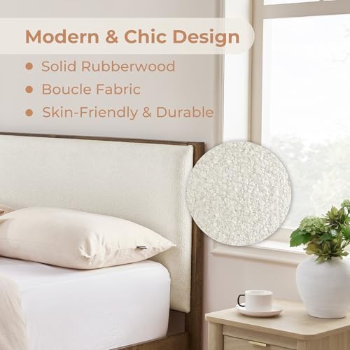 CHITA King Size Platform Bed, - Image 4