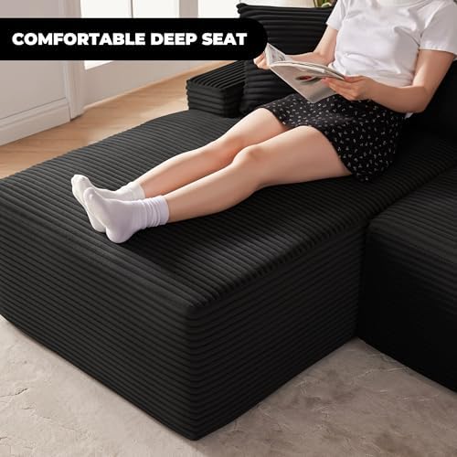 Mangodan Cloud Sectional Sofa, Boneless Couch - Image 5