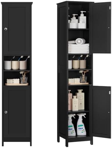 TEENFON 67" Tall Bathroom Cabinet by TEENFON