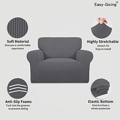 Easy-Going Stretch Oversized Chair Slipcover - Image 3