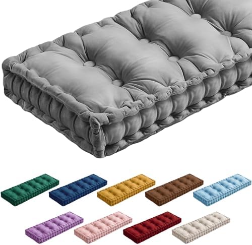 Threehoney Velvet Bench Cushion by Threehoney