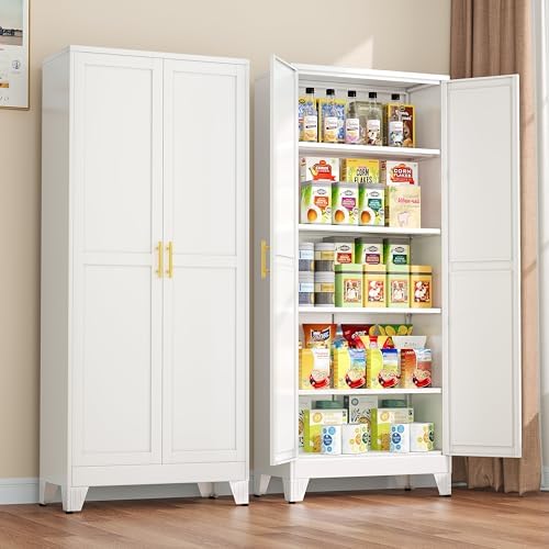 winiowa Metal Pantry Cabinet by winiowa