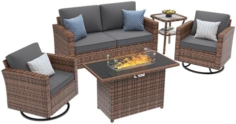 UDPATIO 5 Pieces Patio Furniture Set - Image 2