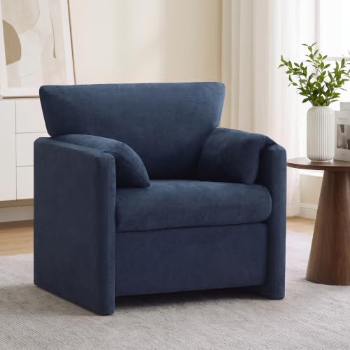 Oversized Accent Chair Set of 2, Comfy Reading Chair - Image 3
