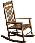 Wooden Outdoor Rocking Chair, Weatherproof Oversized Rocking Chair, Heavy Duty by Unknown