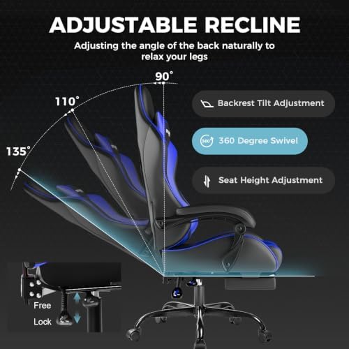 GTPLAYER Gaming Chair, Computer Chair - Image 7