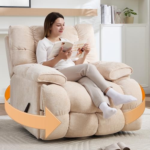 Oversized Manual Recliner Chair by GARTMILAN
