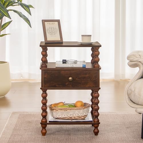 AWASEN Night Stand, Mid Century Nightstand - Image 5