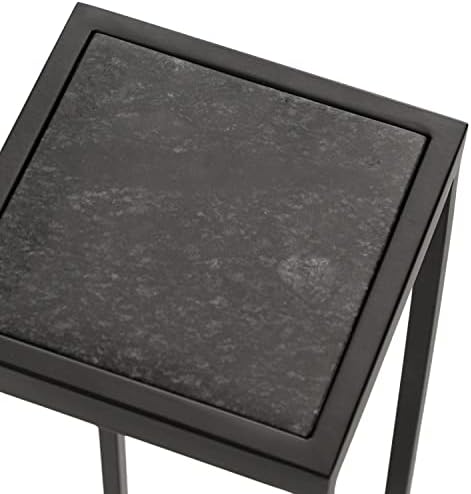 Kate and Laurel Jaspur Modern Square Drink Table, Decorative Contemporary - Image 6
