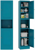 67" Tall Metal Storage Cabinet by XIUSVON