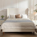 Upholstered Bed Frame Queen Size by Unknown