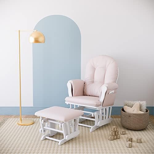 Storkcraft Premium Hoop Glider & Ottoman - Image 2