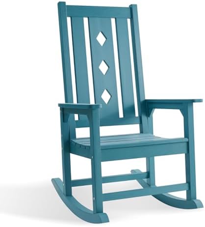 Oversized Outdoor Rocking Chair, Porch Rocker by RICNOD