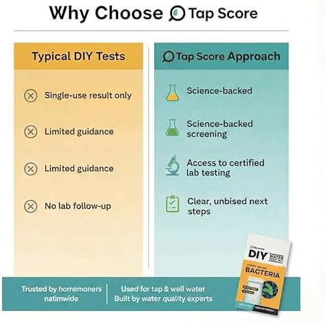 Tap Score DIY Bacteria Water Test Kit | At-Home Coliform & E. coli Detection | - Image 7